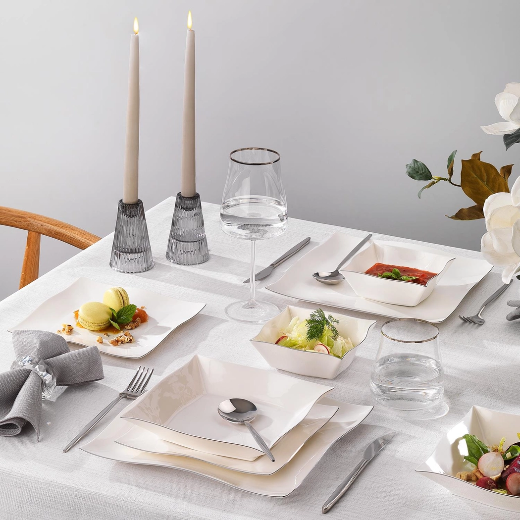 Schafer Lovise Set PJata 24 pjese-Argjendi - Image 2