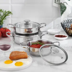 Schafer Steel Storm Set Tenxhere 6 Pjese-Sahan