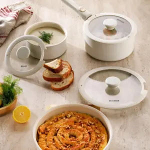 Schafer Vision Set Tenxhere Qeramike 6 Pjese-Krem